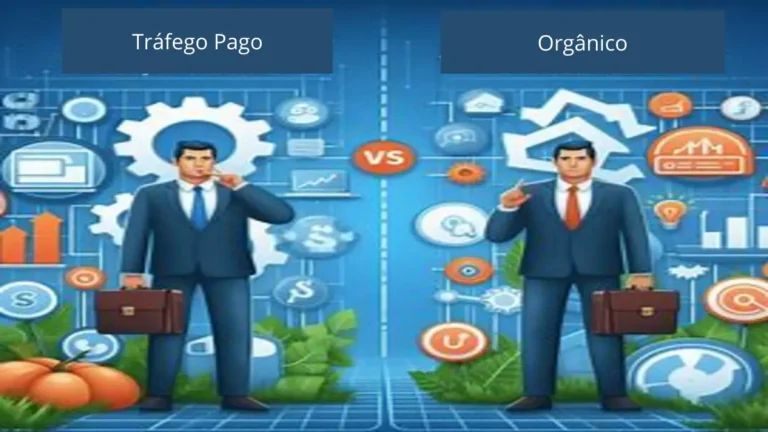 Tráfego pago vs Tráfego organico