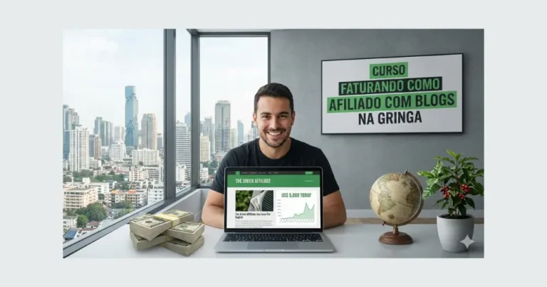 Um homem feliz com seus faturamentos